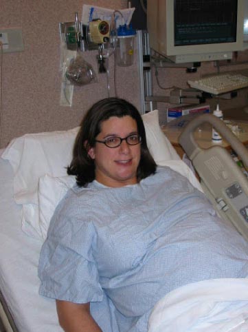 5 August 2002 Bethany after epidural